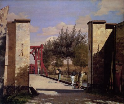 Das Nordtor der Zitadelle, 1834 von Christen Schjellerup Kobke