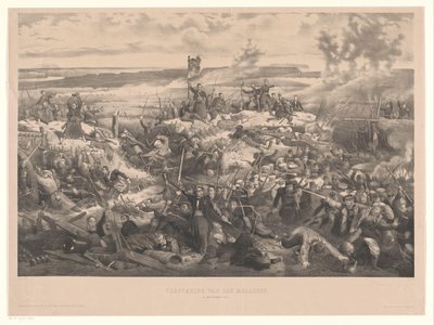 Schlacht bei Malachov von Christiaan Bos