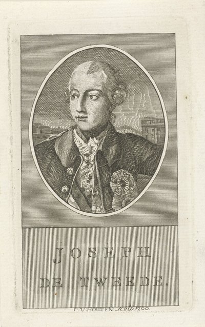 Porträt von Joseph II., deutscher Kaiser von Christiaan van Houten