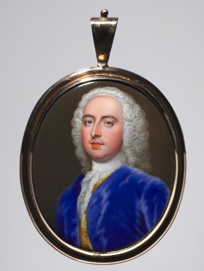 Porträt eines Mannes von Christian Friedrich Zincke