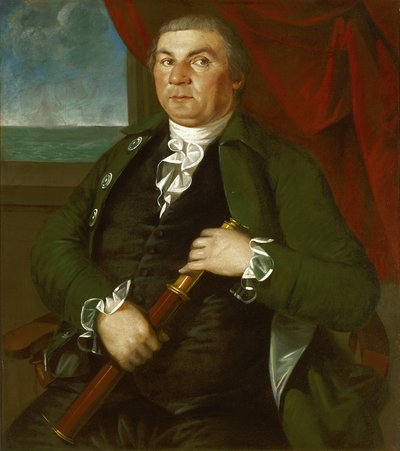 Kapitän David Coats, um 1775 von Christian Gullager