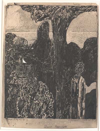 Besucht ihre Tante, Miss Betsey Trootwood, Dover von Christian Kongstad Petersen