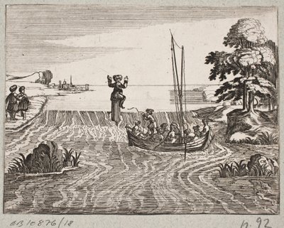 Illustration zu Adam Olearius, "Persianischer Rosenthal von einem sinnreichen Poeten Schich Saadi [...]", Schleswig 1660 von Christian Rothgiesser
