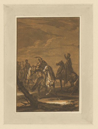 Begegnung von Reitern von Christian Rugendas