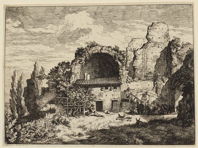 Maultiertreiberherberge von Christian Wilhelm Ernst Dietrich