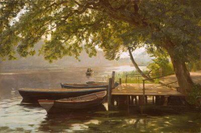 Sonniger Tag am See von Christian Zacho