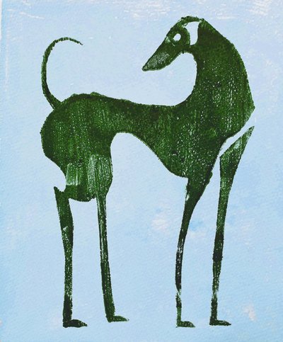 Eleganter Wüstenhund von Christina Misuro