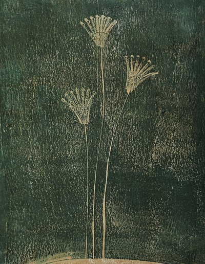 Grüne Blumen von Christina Misuro