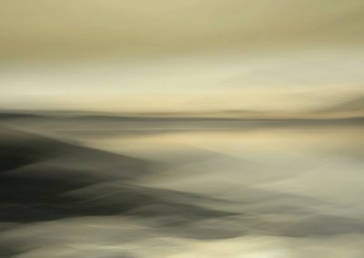 Abstrakter Horizontnebel von Christina Sillen