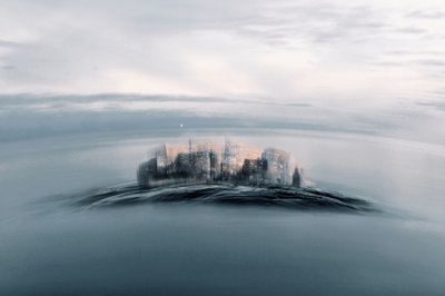 Stadt im Nebel von Christina Sillen