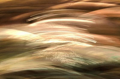 Fließendes Goldenes Licht von Christina Sillen