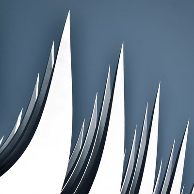 Scharfe abstrakte Formen von Christina Sillen