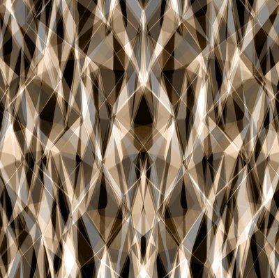Warme Geometrische Abstraktion von Christina Sillen