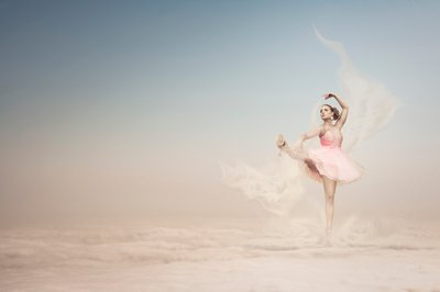 Schwebende Ballerina Traum von Christine von Diepenbroek