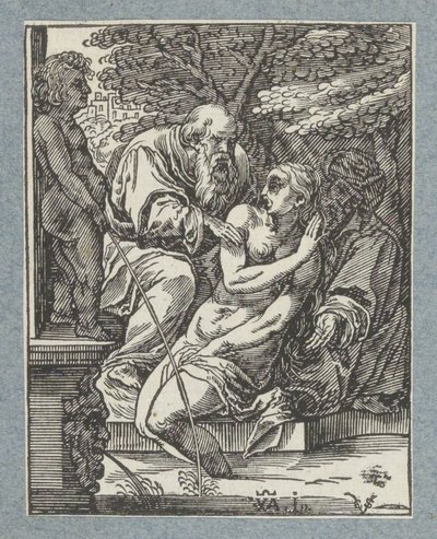 Susanna und die Ältesten von Christoffel van Sichem (II)