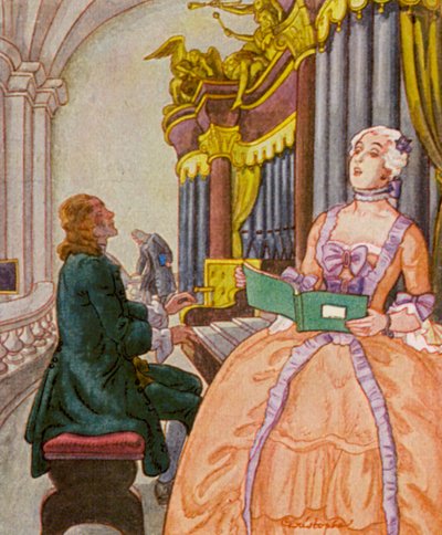 Orgelempore von Christophe (1856 1945)