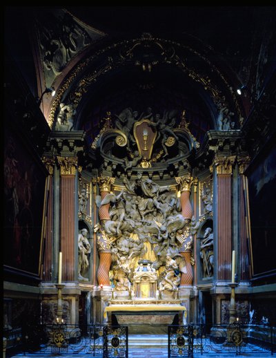 Altarbild der Kapelle Corpus Domini - Kathedrale Sainte Marie Majeure, Toulon von Christophe Veyrier