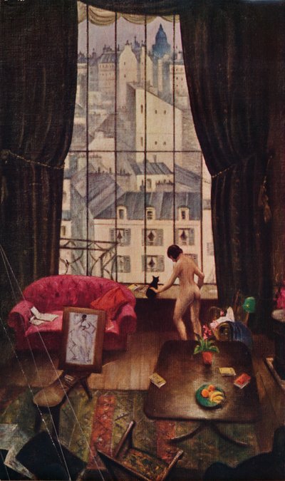Ein Studio in Montparnasse, ca. 1926 (1935) von Christopher Richard Wynne Nevinson