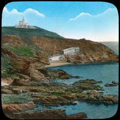 Der Lizard-Leuchtturm, Cornwall, spätes 19. oder frühes 20. Jahrhundert von Church Army Lantern Department