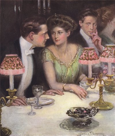 Die einzigen zwei beim Abendessen von Clarence F. Underwood