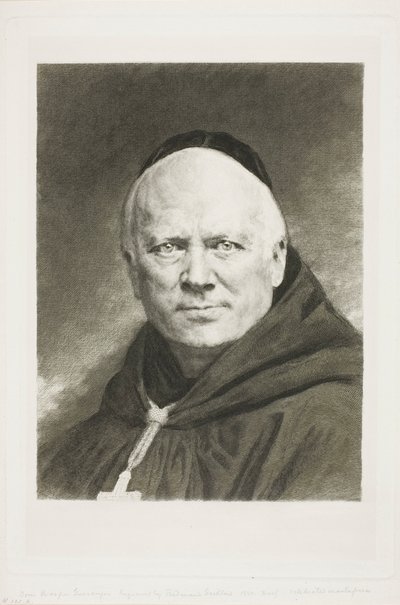 Dom Prosper Guéranger, Abt von Solesmes von Claude Ferdinand Gaillard