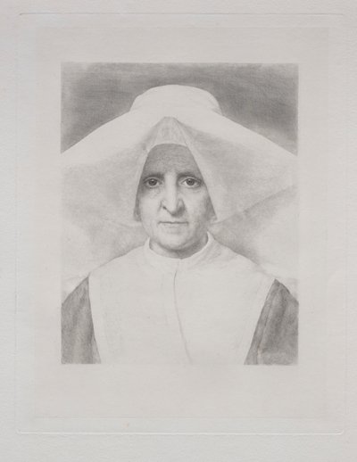 Schwester Rosalie, Vorderansicht von Claude Ferdinand Gaillard