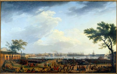 Ansicht des Hafens von Toulon und der Arsenal von Claude Joseph Vernet