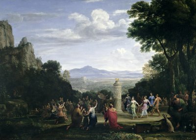 Die Anbetung des Goldenen Kalbes von Claude Lorrain (1600 82)