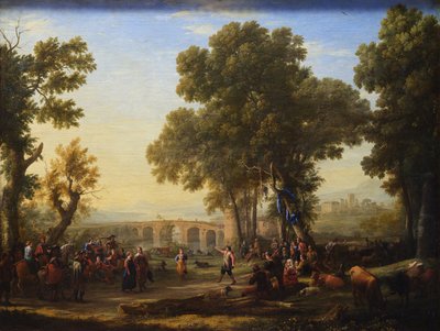 Das Dorffest von Claude Lorrain