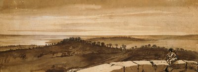 Panorama vom Sasso von Claude Lorrain