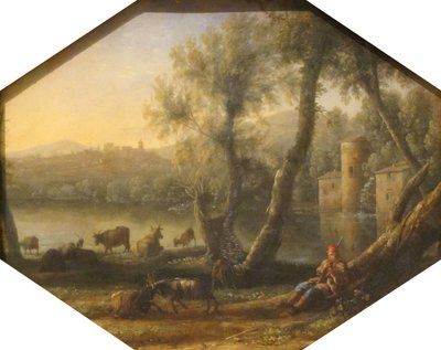 Pastorale Landschaft von Claude Lorrain