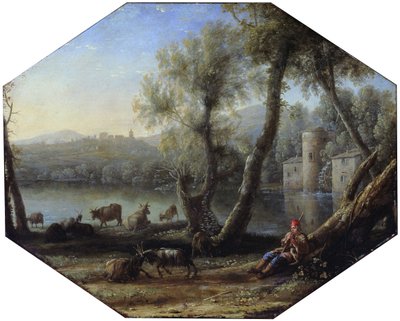 Pastorale Landschaft von Claude Lorrain