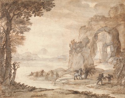 Perseus und der Ursprung der Korallen, ca. 1671 von Claude Lorrain