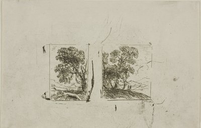 Die zwei Landschaften von Claude Lorrain