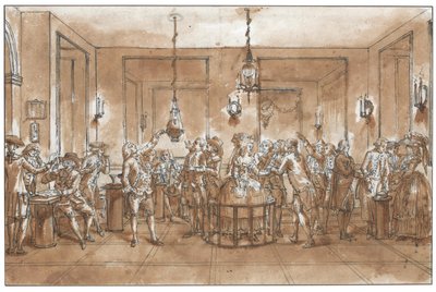 Ein magnetisches Experiment von Claude Louis Desrais