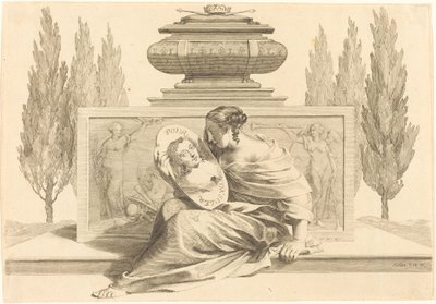 Allegorie zu Ehren von Anne von Österreich von Claude Mellan
