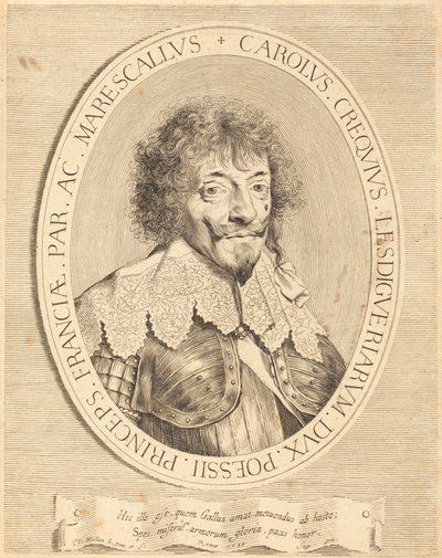 Charles I. de Créquy, Herzog von Lesdiguières von Claude Mellan