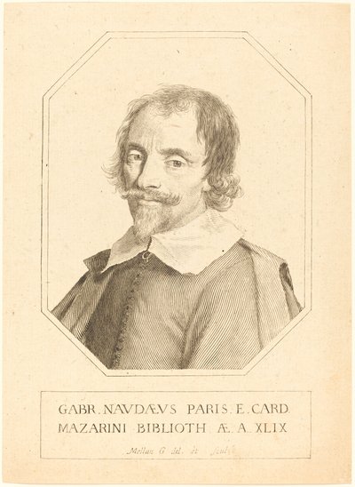 Gabriel Naude von Claude Mellan