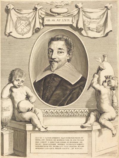 Jean Habert de Monturor von Claude Mellan