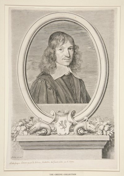 Nicolas Fouquet, Vicomte von Melun und von Vaux (1615-1680) von Claude Mellan