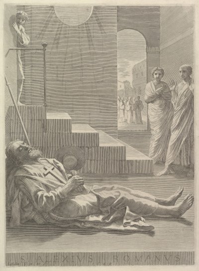 St. Alexis, 1649 von Claude Mellan