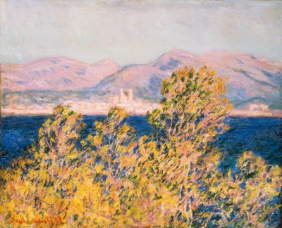 Antibes vom Kap aus gesehen von Claude Monet