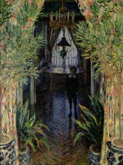 Ecke einer Wohnung in Argenteuil von Claude Monet