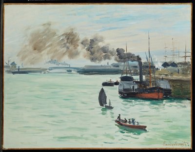 Hafenansicht von Claude Monet
