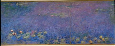 Die Seerosen: Morgen von Claude Monet