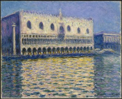 Der Dogenpalast (Le Palais ducal) von Claude Monet