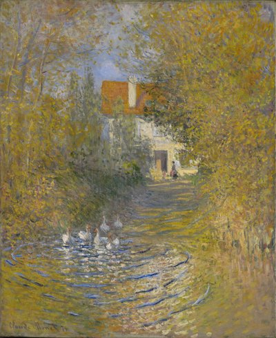 Die Gänse von Claude Monet
