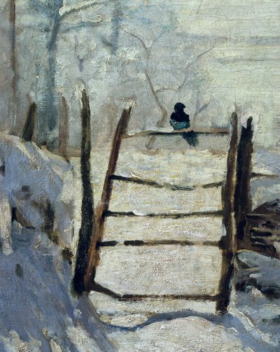 Die Elster, 1868-1869 von Claude Monet