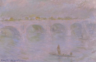 Waterloo-Brücke, London von Claude Monet