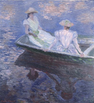 舟遊び von Claude Monet